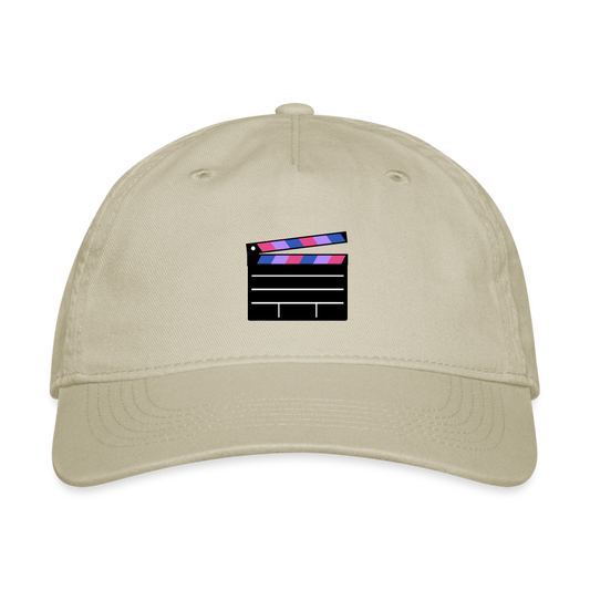 Bisexual Pride Slate Hat - khaki