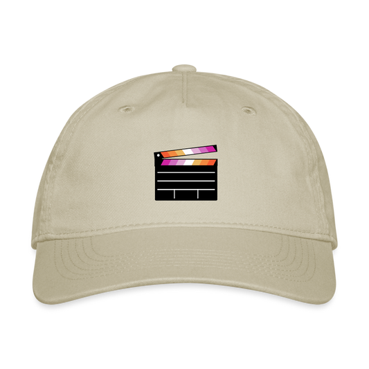 Lesbian Pride Slate Hat - khaki