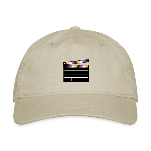 Nonbinary Pride Slate Hat - khaki