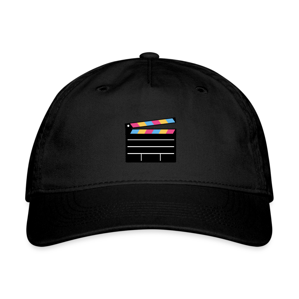 Pansexual Pride Slate Hat - black