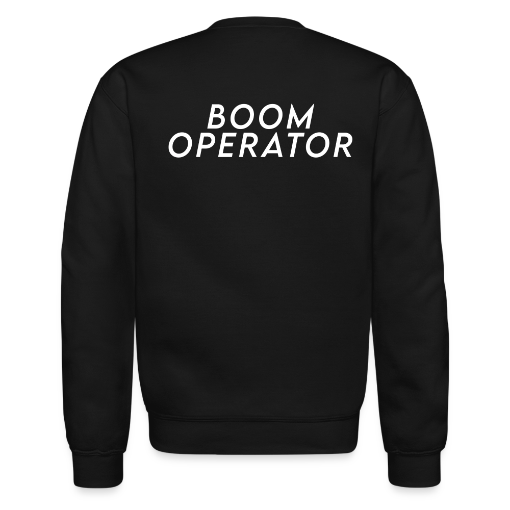 Boom Operator Crew Sweatshirt - black