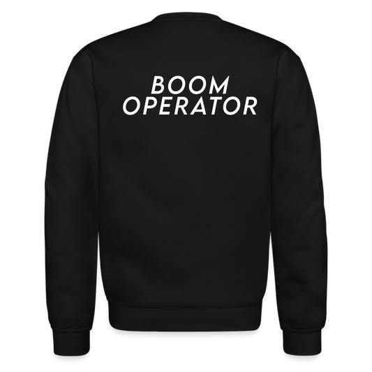 Boom Operator Crew Sweatshirt - black