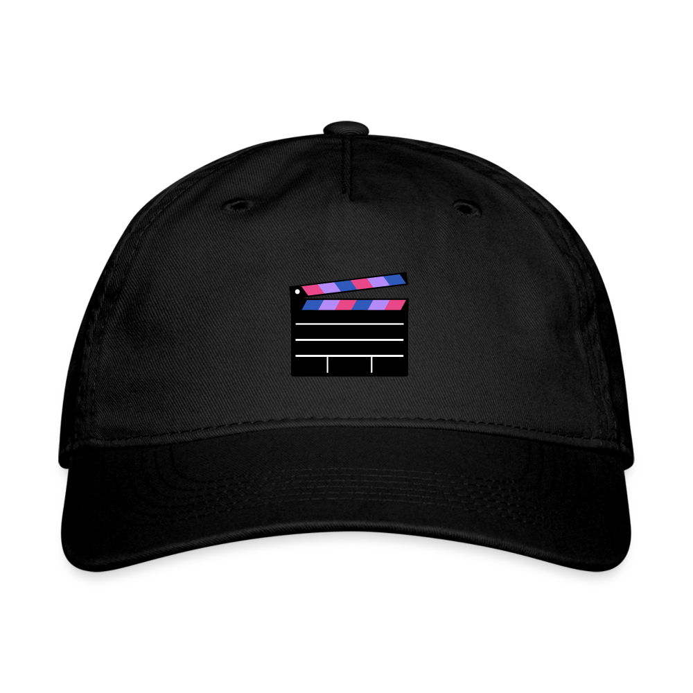 Bisexual Pride Slate Hat - black