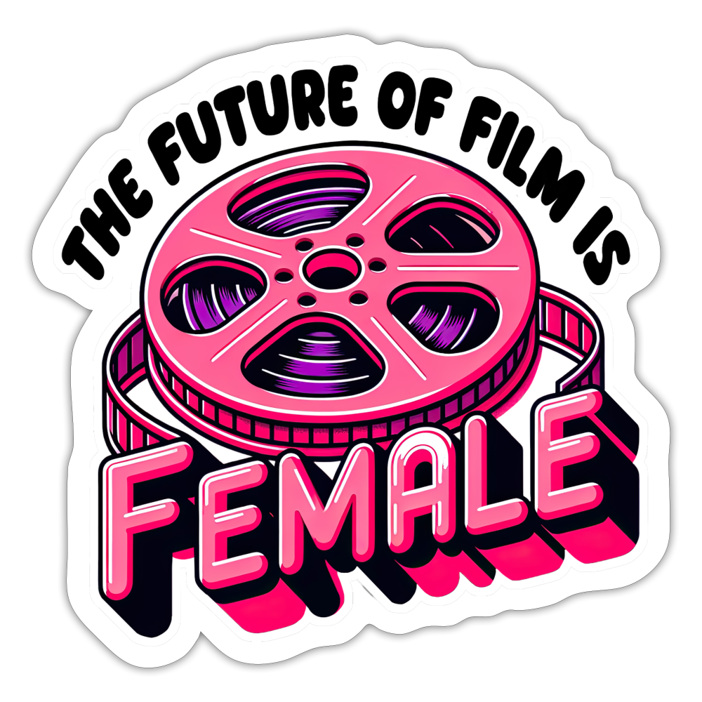 Future is Female Sticker - white matte