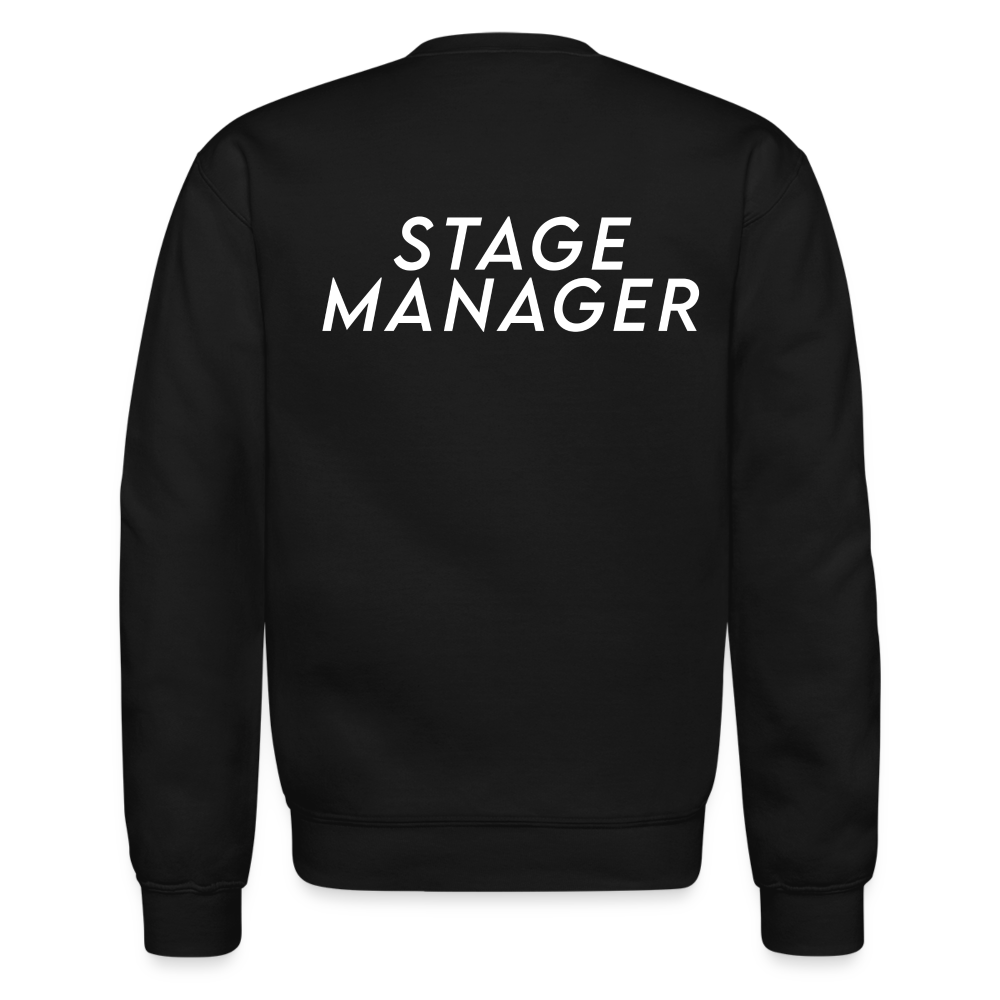 Stage Manager Crew Sweatshirt - black