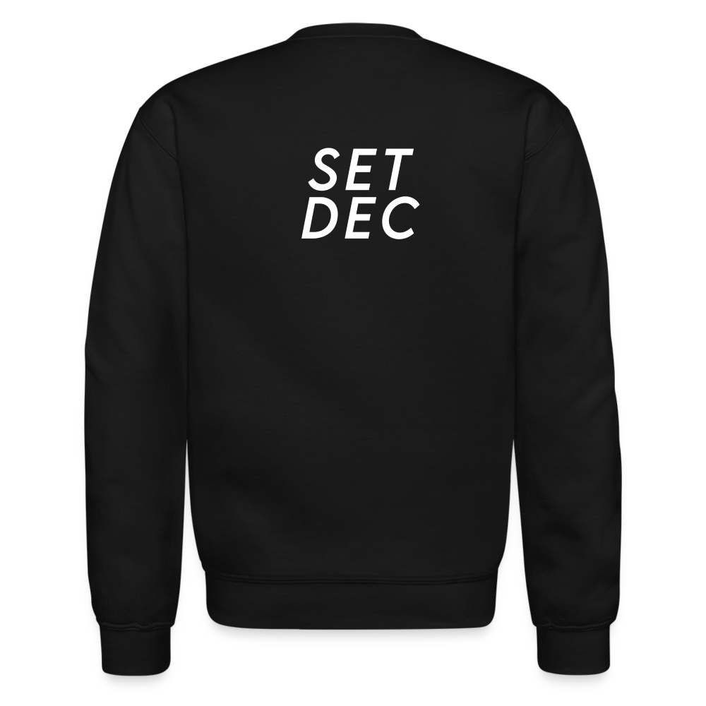 Set Dec Crew Sweatshirt - black