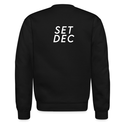 Set Dec Crew Sweatshirt - black