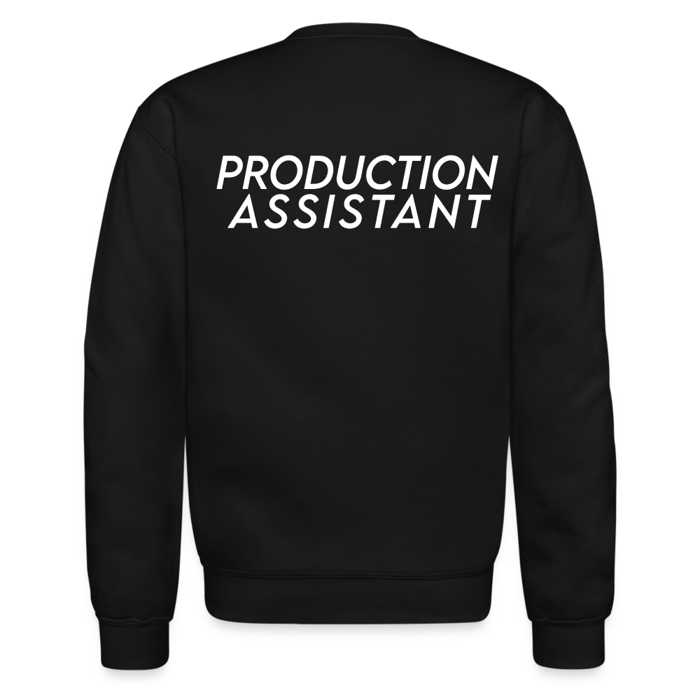 Production Assistant Crew Sweatshirt - black