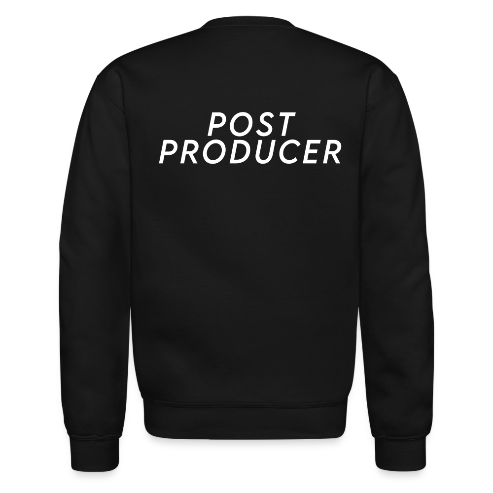 Post Producer Crew Sweatshirt - black