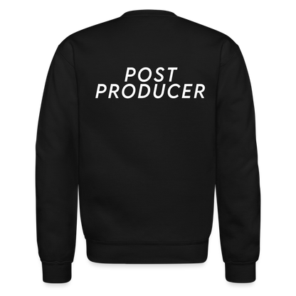 Post Producer Crew Sweatshirt - black