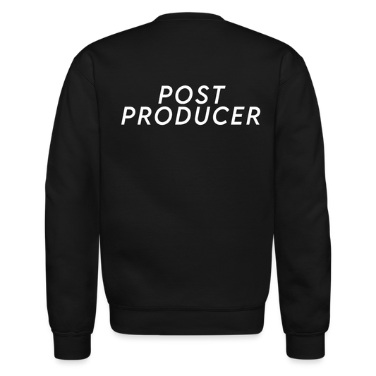 Post Producer Crew Sweatshirt - black