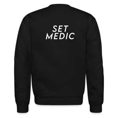 Set Medic Crew Sweatshirt - black