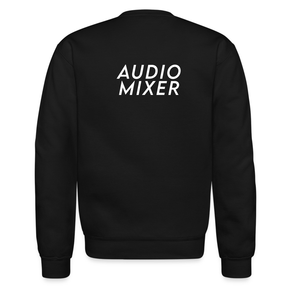 Audio Mixer Crew Sweatshirt - black