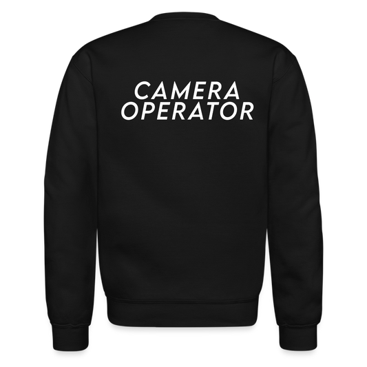 Camera Operator Crew Sweatshirt - black