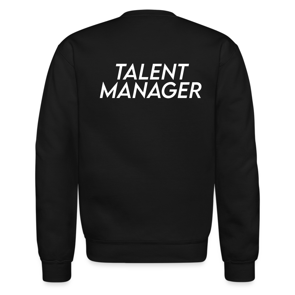 Talent Manager Crew Sweatshirt - black