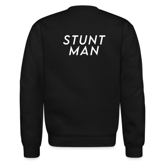 Stunt Man Crew Sweatshirt - black