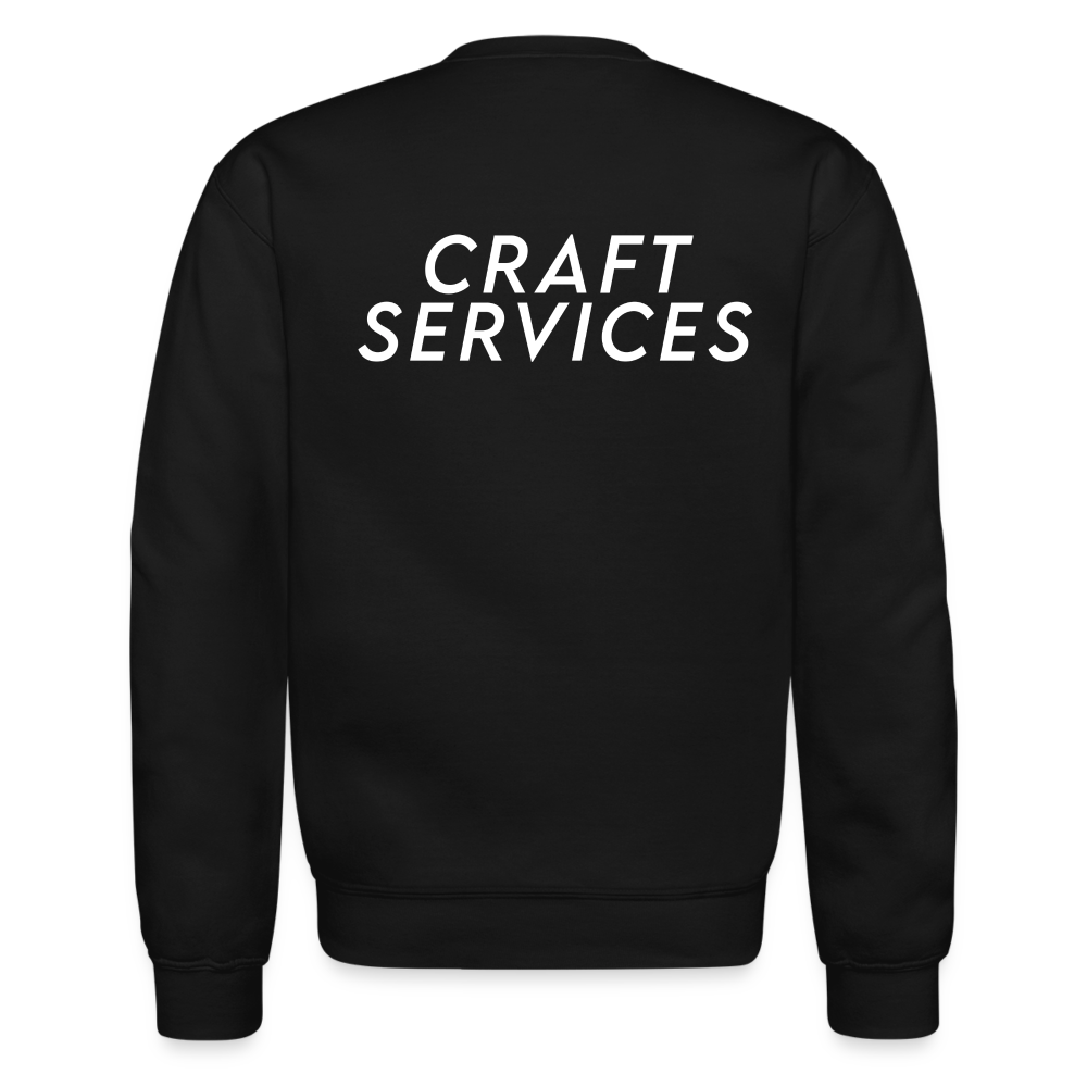 Craft Services Crew Sweatshirt - black