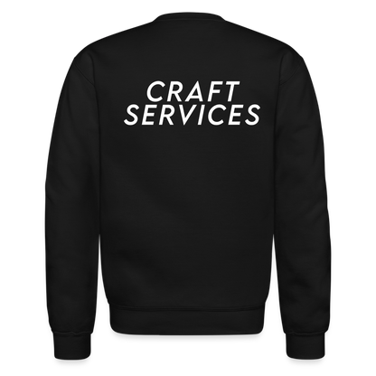 Craft Services Crew Sweatshirt - black