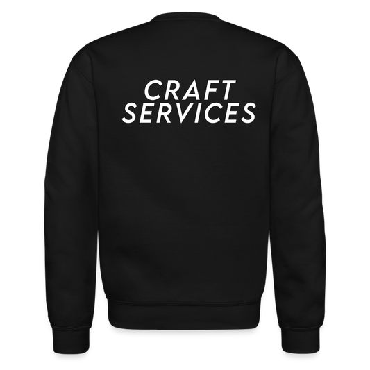 Craft Services Crew Sweatshirt - black