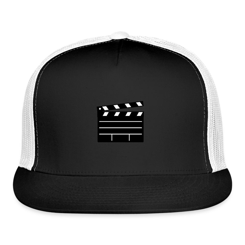 Slate Trucker Hat - black/white