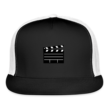 Slate Trucker Hat - black/white