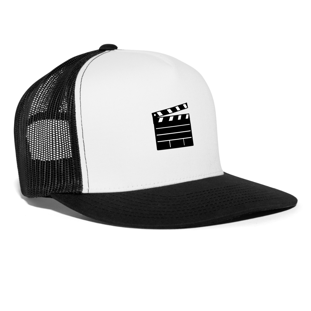 Slate Trucker Hat - white/black