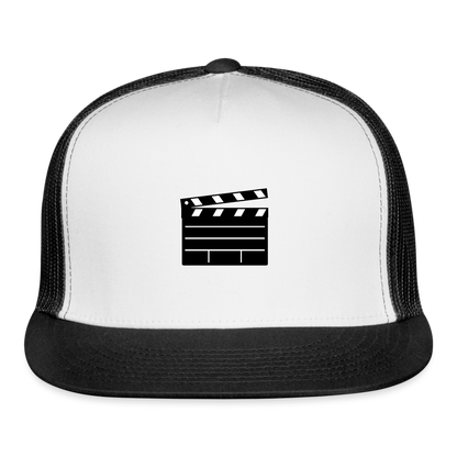 Slate Trucker Hat - white/black