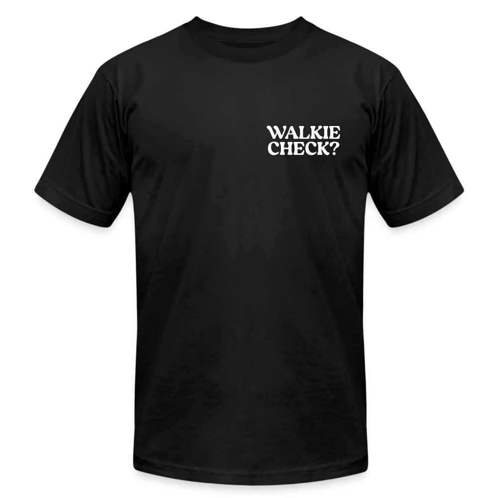 Walkie Check T-Shirt - black