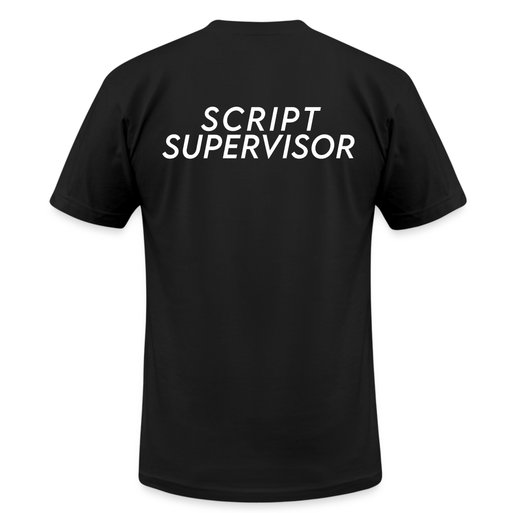 Script Supervisor Crew T-Shirt - black