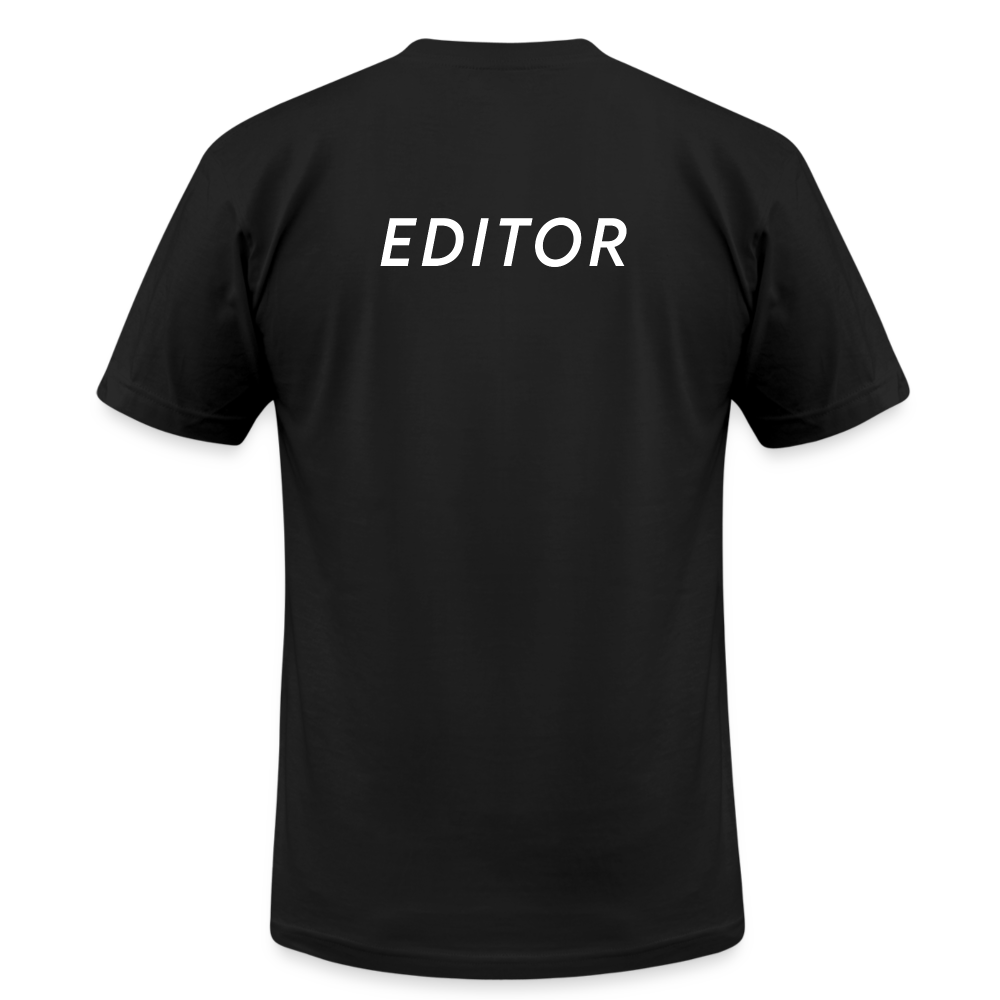 Editor Crew T-Shirt - black