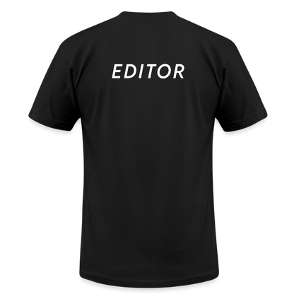 Editor Crew T-Shirt - black