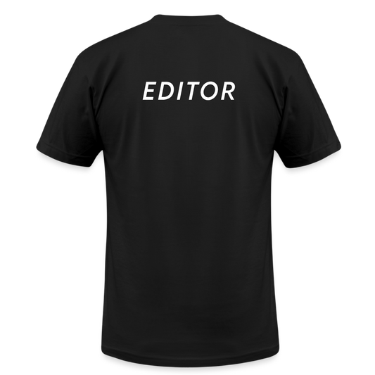 Editor Crew T-Shirt - black