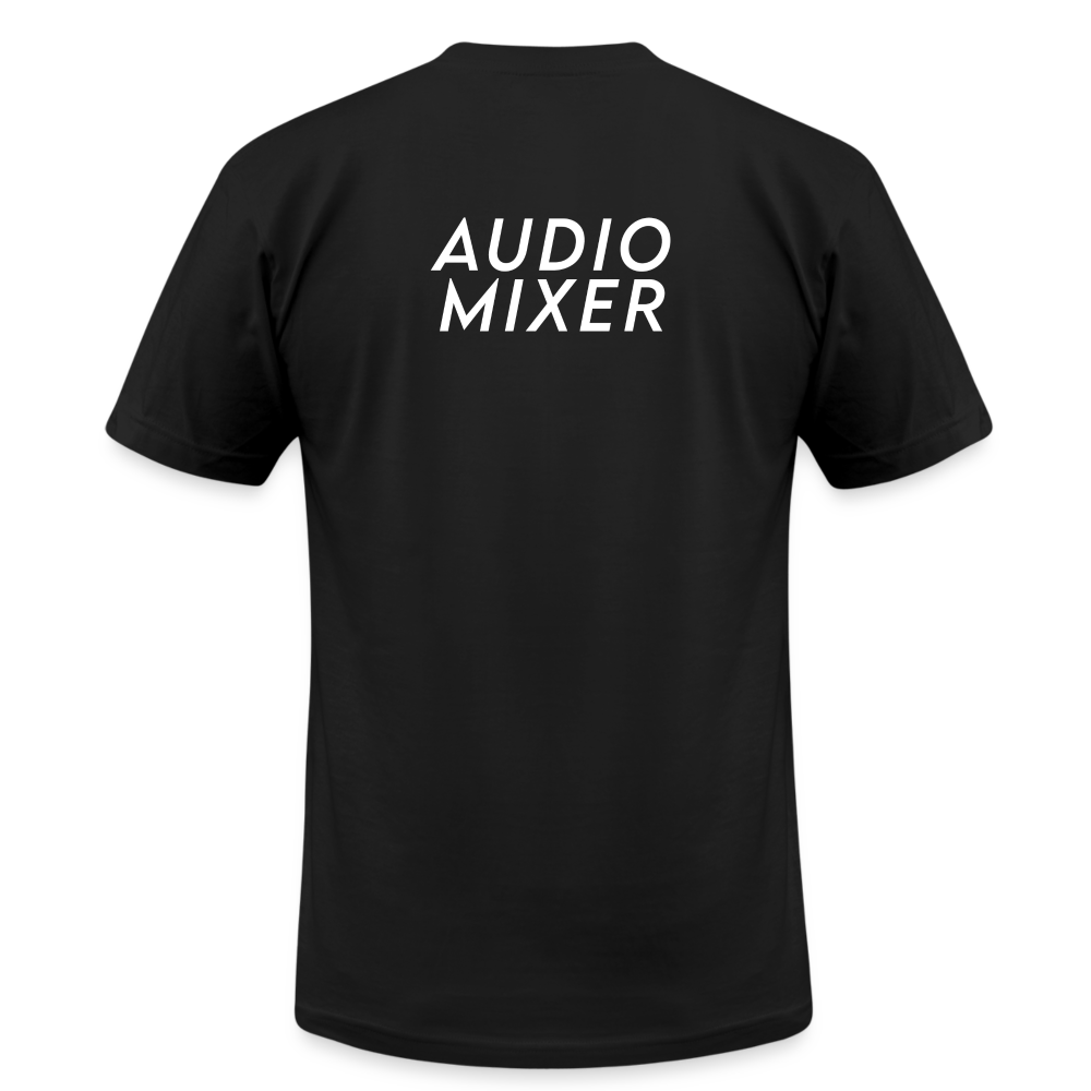 Audio Mixer Crew T-Shirt - black