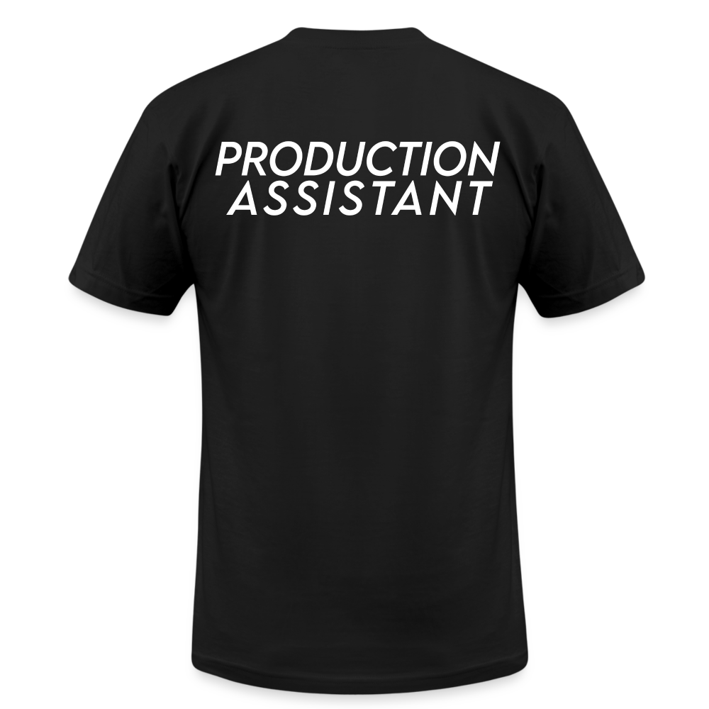 Production Assistant Crew T-Shirt - black