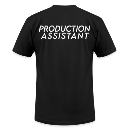 Production Assistant Crew T-Shirt - black