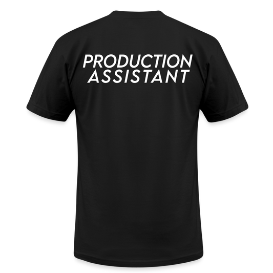 Production Assistant Crew T-Shirt - black