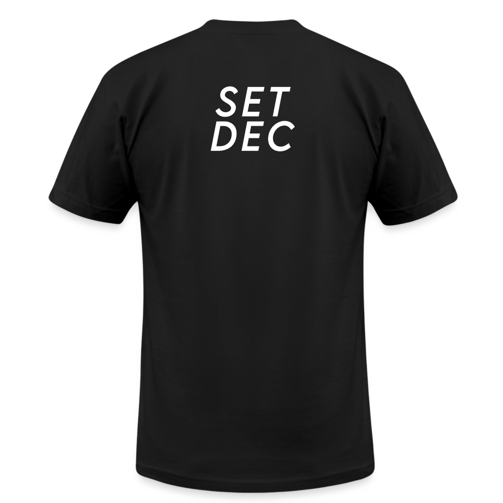 Set Dec Crew T-Shirt - black