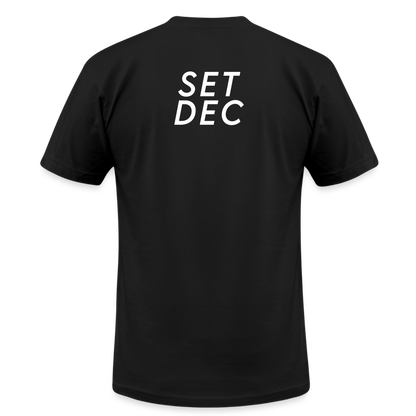 Set Dec Crew T-Shirt - black