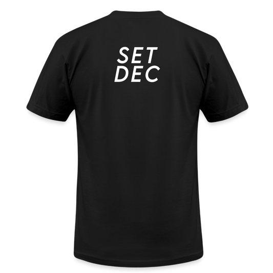 Set Dec Crew T-Shirt - black