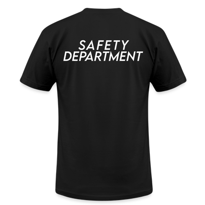 Safety Department Crew T-Shirt - black