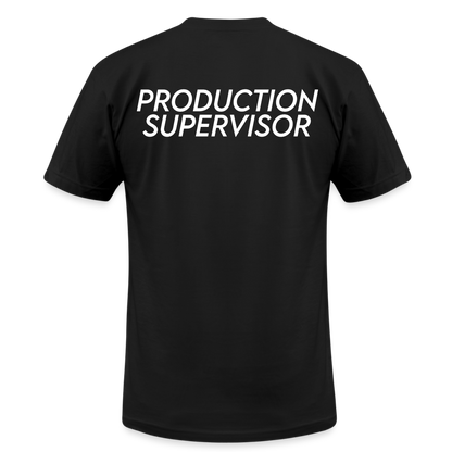 Production Supervisor Crew T-Shirt - black