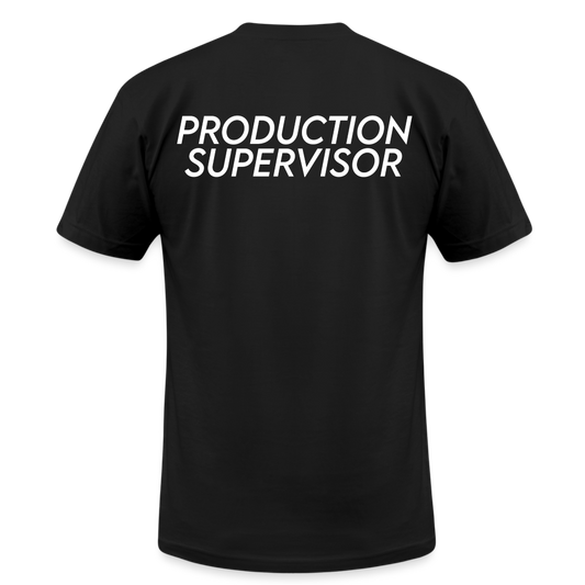 Production Supervisor Crew T-Shirt - black